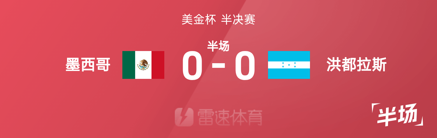 华体会app登录-美金杯半场：奥乔亚替补席因争论染黄，墨西哥0-0洪都拉斯